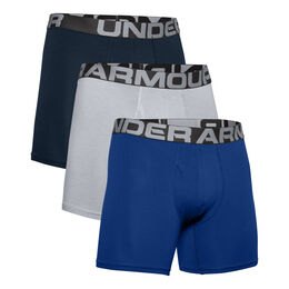 Ropa De Tenis Under Armour Charged Cotton 6in 3 Pack Men